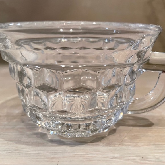 Vintage Fostoria Punch Bowl set - Picture 2 of 3